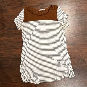 Maternity stripe tee